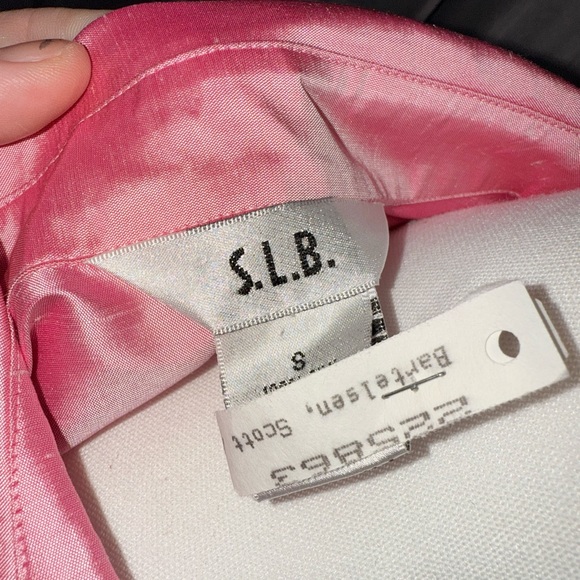 100% Silk Elegant Pink Women's Top - Picture 3 of 3